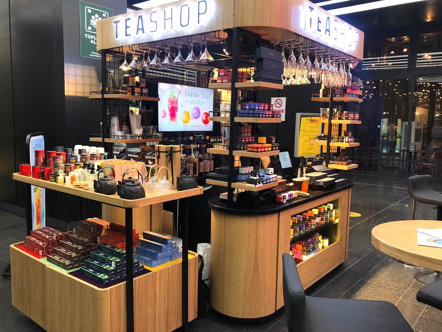 Tea Shop Kiosk Görüntüsü